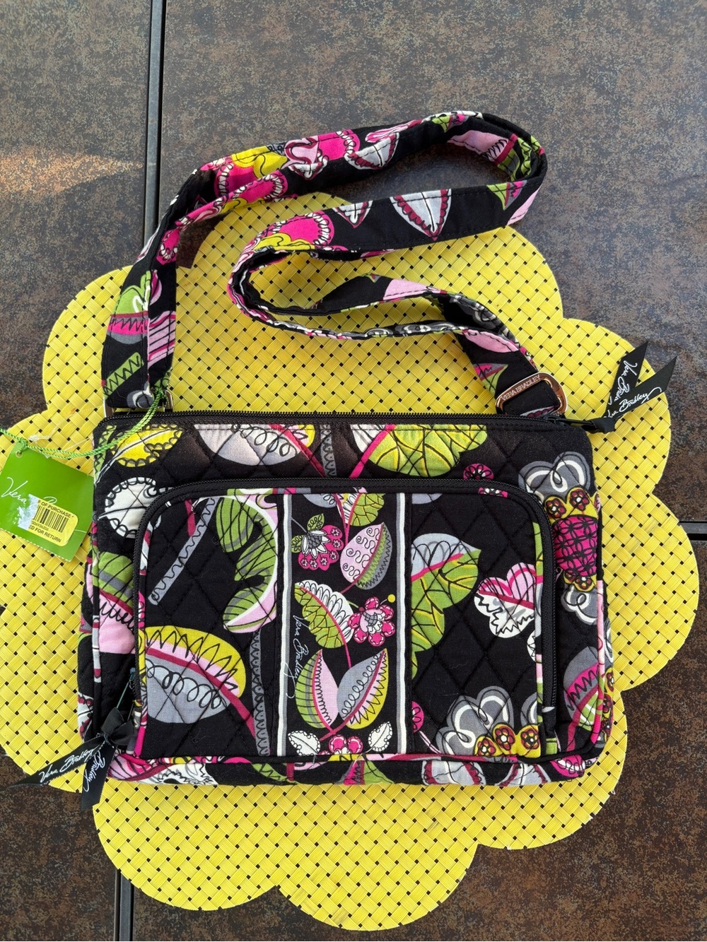 Vera Bradley Little Hipster in Moon Beams Pattern NWT